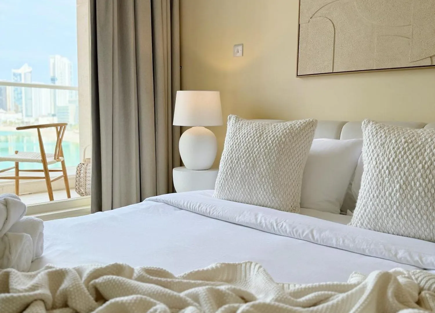 Апартаменты Boho Retreat Serene Lagoon Views Абу-Даби